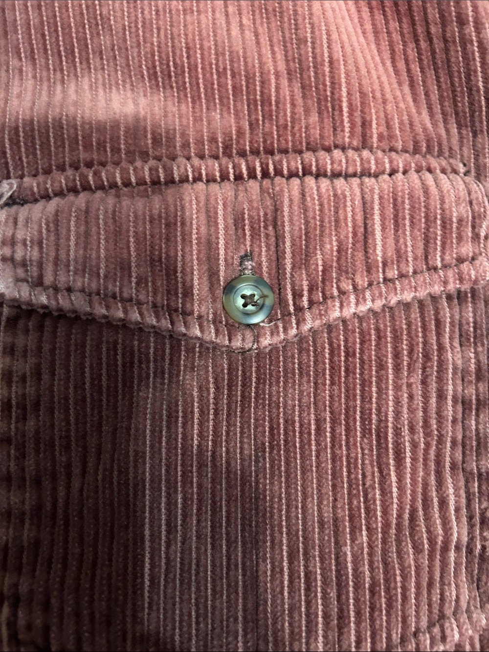 J. Crew Burgundy Corduroy Shirt Jacket - Picture 3 of 14